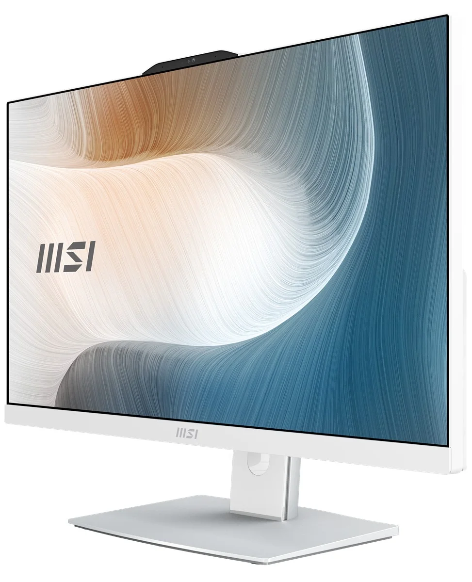 MSI AIO 23.8" CORE 7 150U-16GB DDR5 RAM-512GB NVME-FDOS BEYAZ / MODERN AM242P 1M-2288EU