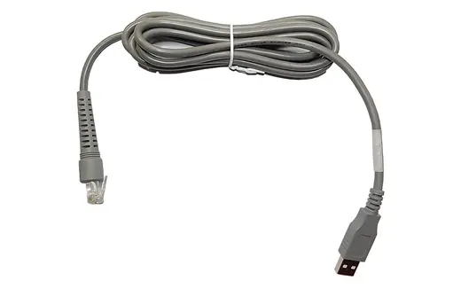 Zebex Z3000 / Z3001 / Z3101 seri Barkod Okuyucu USB Kablosu (Düz)