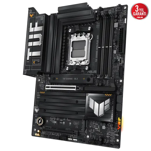 ASUS TUF GAMING X870-PLUS WIFI-7 DDR5 HDMI DP PCIE 5.0 AM5 ATX görseli 4