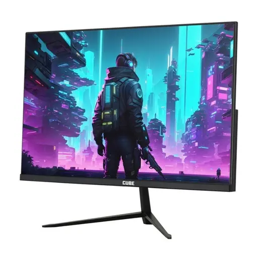 23.8 CUBE PF-24P180F05 IPS 0.5MS 180HZ HDMI DP USB FHD 1920X1080 SIYAH VESA GAMING SIFIR OLU PIXEL görseli 2