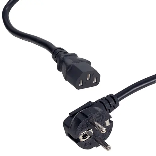 POWERMASTER PM-11601 SİYAH 3X1 MM 3 METRE C7 POWER KABLO alternatif görünüm
