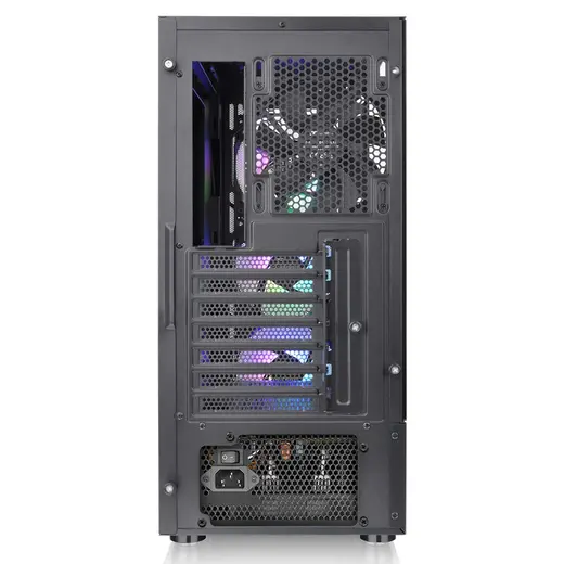 THERMALTAKE 550w 80+ S200 TG CA-3X2-55M1WE-00 3-ARGB FANLI Gaming Mid Tower PC Kasası görseli 1