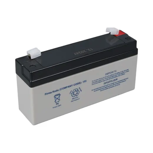 YOKOHAMA YH-63.2 6 VOLT - 3.2 AMPER AKÜ (125 X 33 X 60 MM) alternatif görünüm