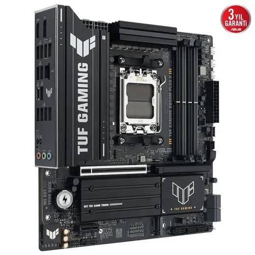 ASUS TUF GAMING B850M-PLUS II DDR5 HDMI DP PCIE 5.0 AM5 ATX görseli 5