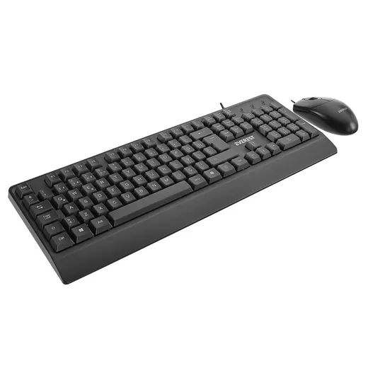 Everest KM-619 Siyah Usb Q Standart Klavye + Mouse Set alternatif görünüm