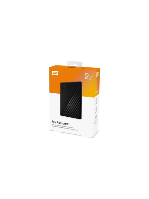 Wd 2Tb My Passport WDBYVG0020BBK 2.5" USB 3.0 Harici Harddisk alternatif görünüm
