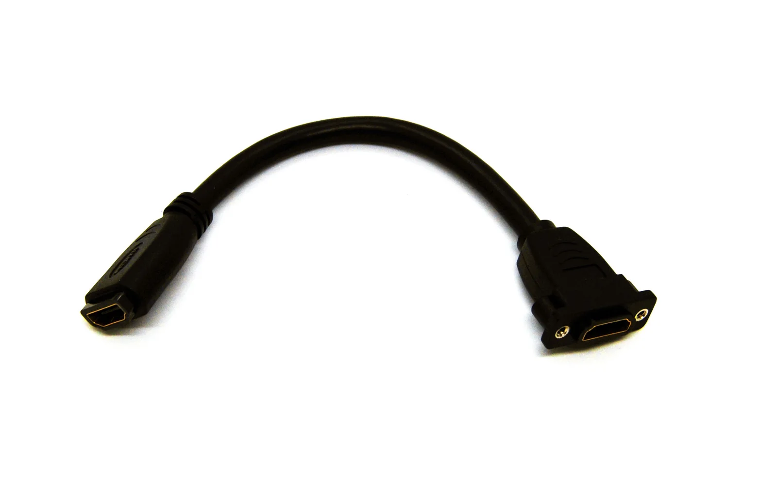 BEEK BC-DSP-ADP-PNL-HA-FF HDMI Panel Montaj Tipi Çevirici, HDMI Dişi <-> HDMI Dişi Vidalı, Altın Kaplama, 0.15 metre