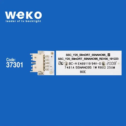 WKSET-6635 37301X24 SSC_Y20_SLIMDRT_55NANO95_REV00_200320 24 ADET LED BAR alternatif görünüm