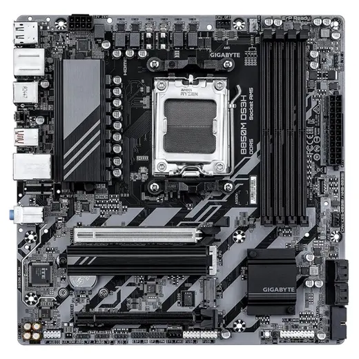 GIGABYTE B850M DS3H DDR5 HDMI DP-TYPEC PCIE 5.0 AM5 mATX görseli 3