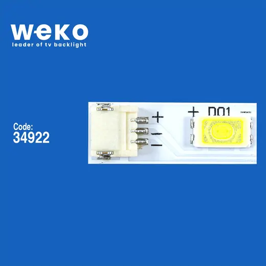 WKSET-6072 34922X2 31T12-01A - WT-31T12001-MXB6X-X-1-05L-7629 L019 2 ADET LED BAR (36LED) alternatif görünüm
