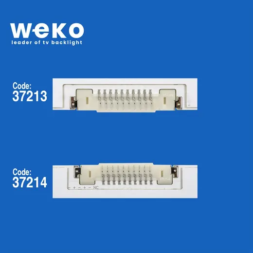 WKSET-6535 37223X1 37224X1 V6EB_550SMA/SMB_76LED_R0 BN96-395352B/53B 2 ADET LED BAR (76LED) alternatif görünüm