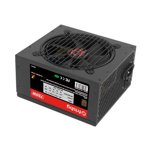 FRISBY FR-PS7580P 750W 80 PLUS BRONZ POWER SUPPLY görseli 3