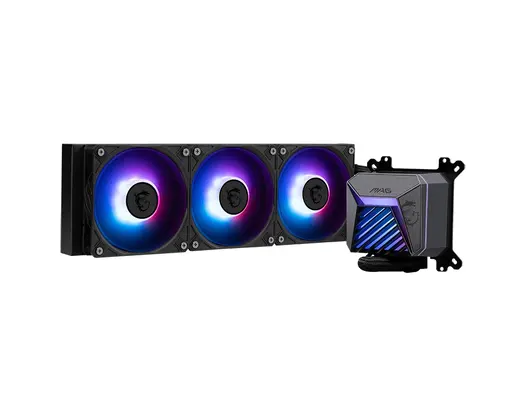 MSI 240mm MAG CORELIQUID A15 240 ARGB AM5-1851p Sıvı Soğutmalı İşlemci Fanı görseli 1