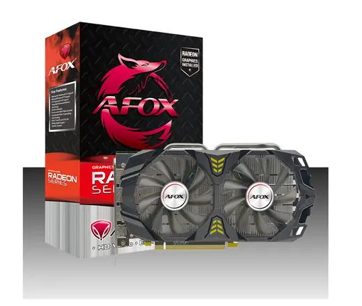 Afox Radeon RX580 2048SP AFRX580-8192D5H3-V3 8gb Gddr5 256BIT DX12 Hdmi 2xDp Ekran Kartı alternatif görünüm