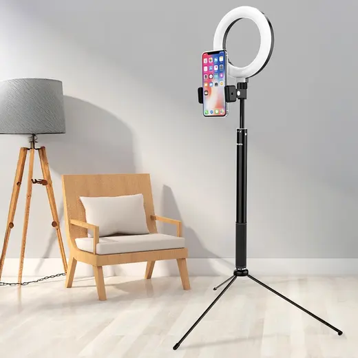 PHILIPS DLK3621N/93 2 IN 1 TRIPOD STANDLI YOUTUBE- TIKTOK VIDEO SELFIE STÜDYO MAKYAJ IŞIĞI alternatif görünüm