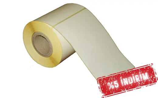 Termal Etiket 100mm X 150mm 1li görseli 1