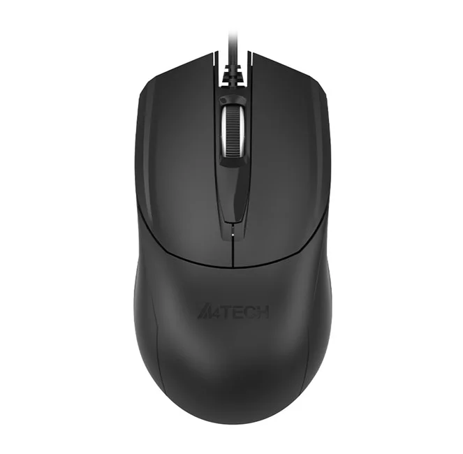 A4-Tech Kablolu Sessiz Mouse Siyah (OP-750S)