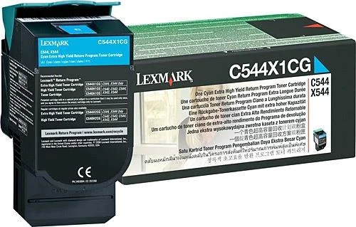 Lexmark C544X1CG Orjinal Mavi Toner C544 C546 X544 X546 X548