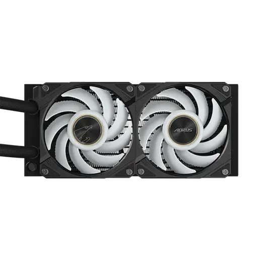 GIGABYTE 240mm AORUS WATERFORCE X II 240 ARGB AM5-1851p Sıvı Soğutmalı İşlemci Fanı görseli 1