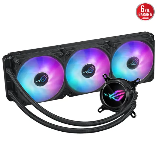 ASUS 360mm ROG STRIX LC III 360 ARGB AM5-1851p Sıvı Soğutmalı İşlemci Fanı / 90RC00T1-M0UAY0 görseli 5