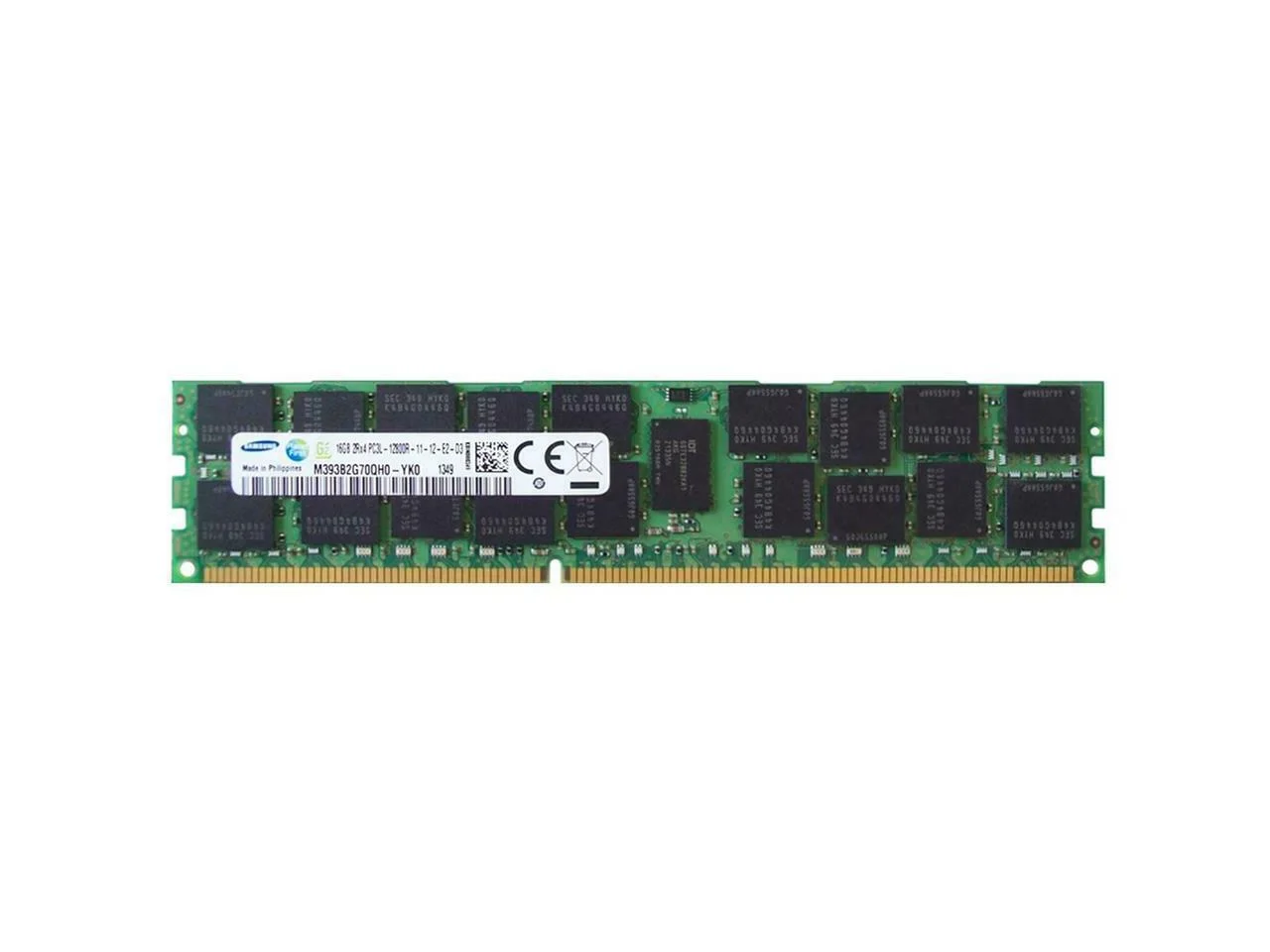 SAMSUNG 16GB DDR3 ECC RDIMM 1600Mhz 2Rx4 SUNUCU RAM