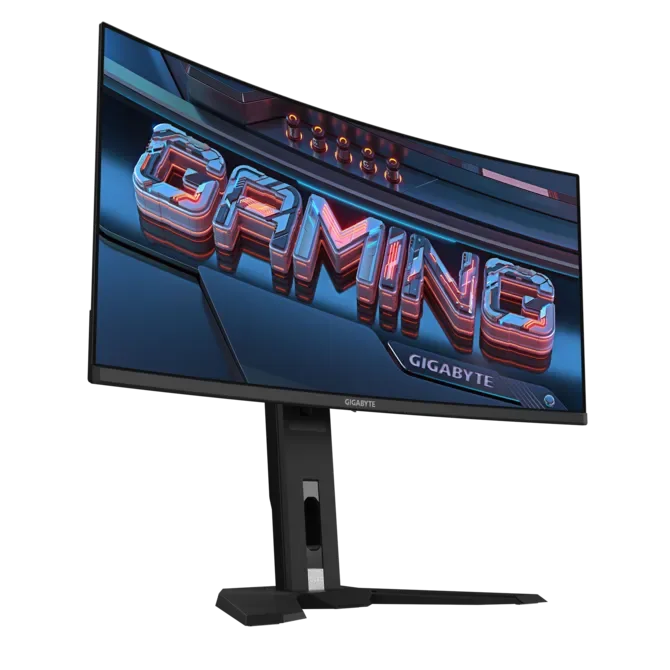 GIGABYTE 34" QD-OLED MO34WQC2 0.03MS 240HZ Kavisli Gaming Monitör 3440x1440