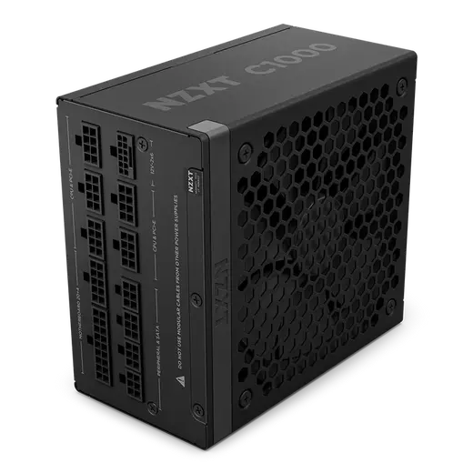 NZXT 1000W 80+ GOLD C1000 PA-0G3BB-EU Tam Modüler Power Supply görseli 6