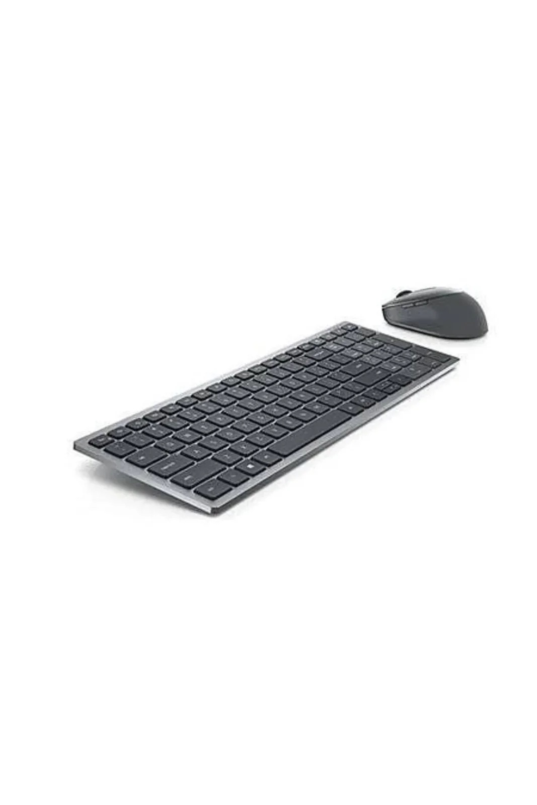 DELL Q TR KM7120W 580-AIWJ Çoklu Cihaz Kablosuz Titanyum Gri Klavye Mouse Set