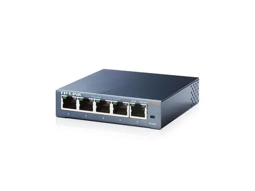 Tp-Link TL-SG105 5 Port 10-100-1000 Mbps Switch Çelik Kasa alternatif görünüm