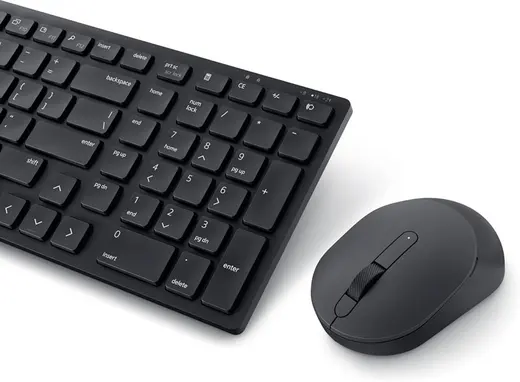 Dell Pro KM555 Sessiz Kablosuz Set Siyah görseli 3