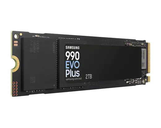 SAMSUNG 2TB 990 EVO PLUS MZ-V9S2T0BW 7250- 6300MB/s M2 NVME GEN4 Disk görseli 2
