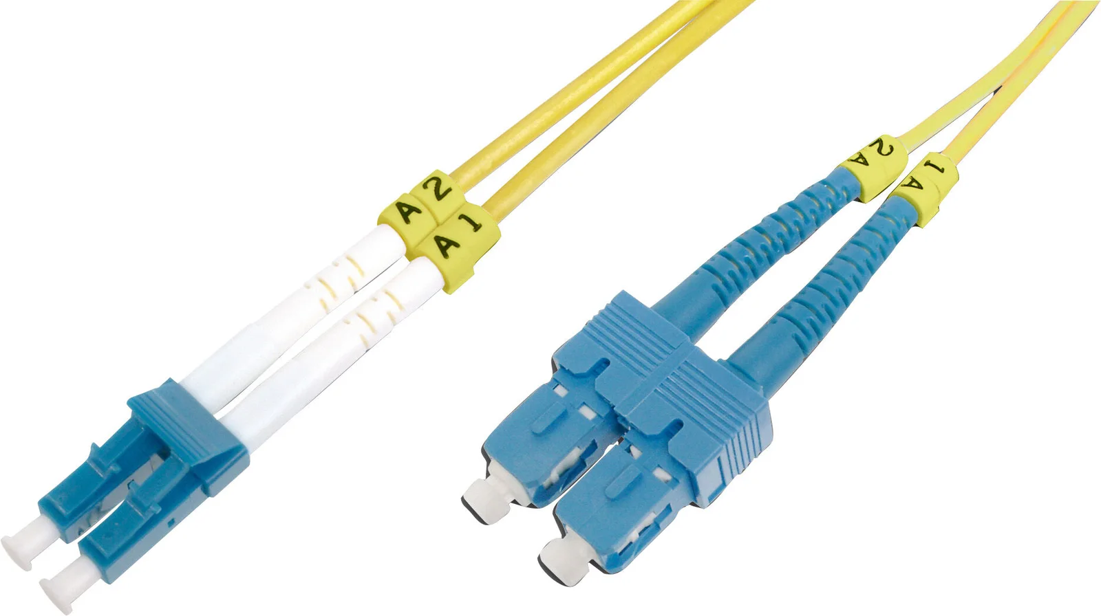 BEEK BC-FO-9LCSC-03 LC-SC Fiber Optik Patch Kablo, 9/125 µ, Singlemode, 3.0mm, Duplex, OS2, LSZH, 3 metre