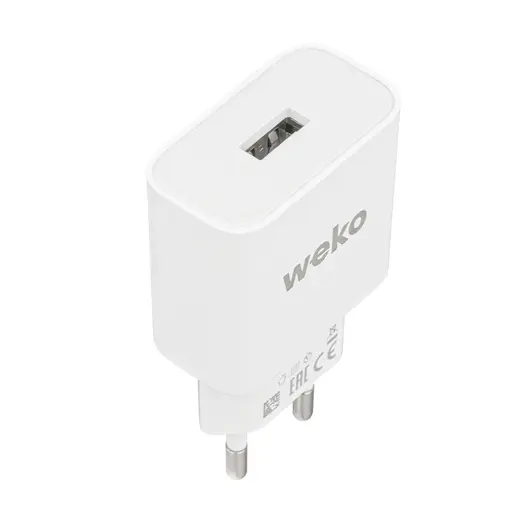 WEKO WK-21436 M7 2.1 AMPER ŞARJ BAŞLIK ADAPTÖRÜ + MICRO USB KABLO (NO:3) görseli 3