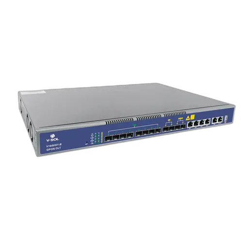 VSOL - 8 PON - OLT , FTTX , 4 x RJ45 , 2 x SFP+,2 SFP(1G), 8x C+++ görseli 3