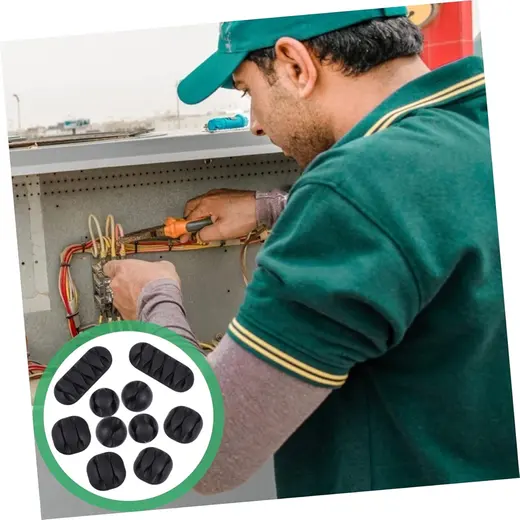POWERMASTER PM-22778 10LU KABLO DÜZENLEYİCİ KLİPS görseli 4