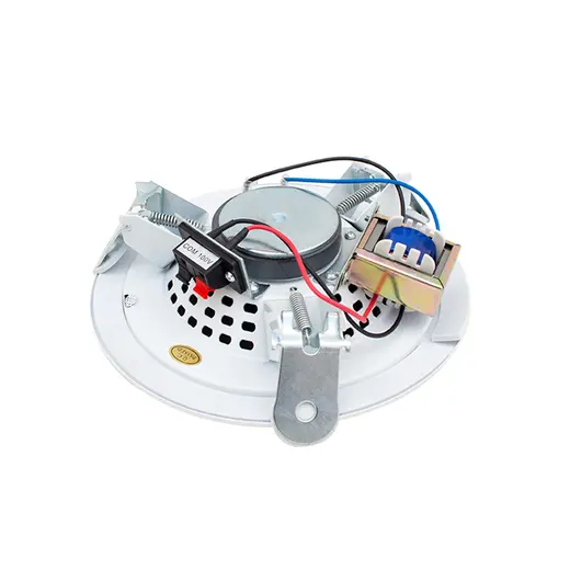 MAGICVOICE MV-6695 18 CM 6 WATT BEYAZ TRAFOLU METAL KASA ALÇIPAN HOPARLÖR (DELİK ÇAPI 15 CM) görseli 3