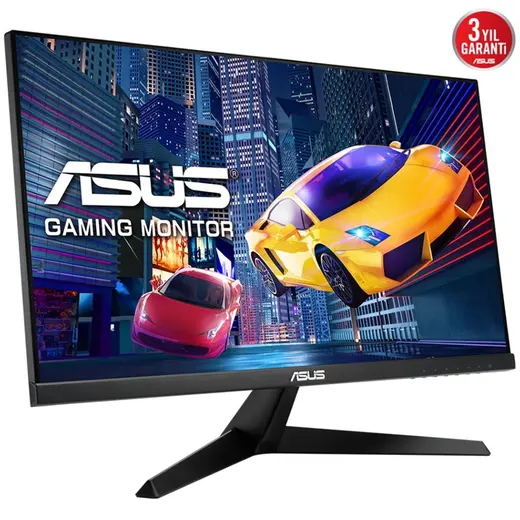 23.8 ASUS VY249HGR IPS 1MS 120MHZ 1XVGA 1XHDMI FHD1920X1080 FLICKER FREE VESA SİYAH görseli 3