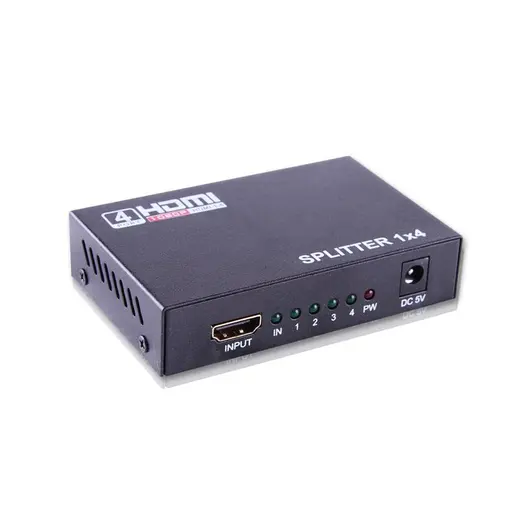 QPORT Q-SPL4 FULL HD 1 GİRİŞ 4ÇIKIŞLI HDMI SPLITTER (SİNYAL ÇOĞALTICI) alternatif görünüm