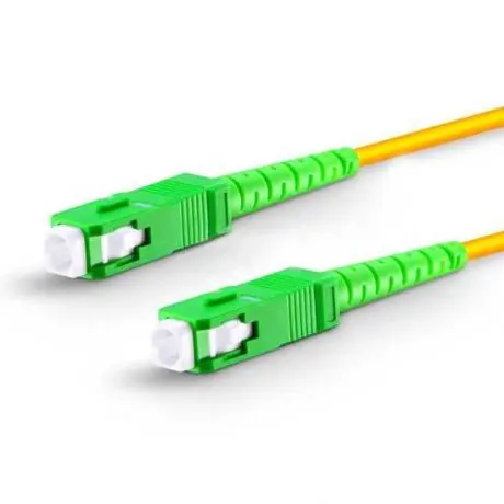 SC-APC / SC-APC (SM) SINGLE MODE FIBER PATCH KABLO SIMPLEX - 5 METRE