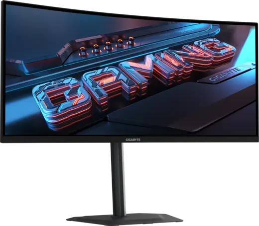 GIGABYTE 34" VA GS34WQCA 1MS 120HZ HDMI-DP Kavisli Gaming Monitör 3440x1440 görseli 6