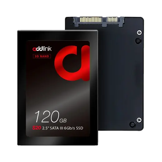 ADDLINK 120GB 2.5" S20 AD120GBS20S3S 510-400MB/s Sata-3 SSD Disk görseli 3