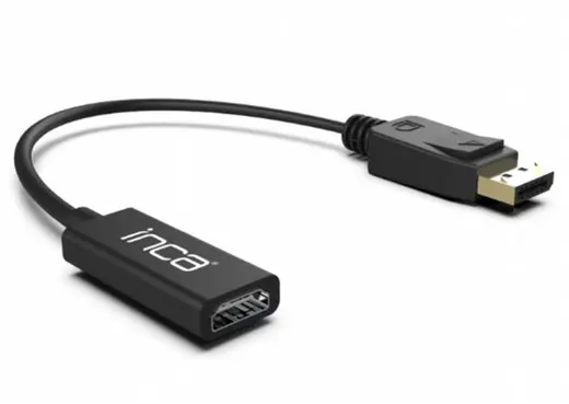 INCA IDTH-07 To HDMI Displayport erkek , HDMI Dişi çıkış Çevirici