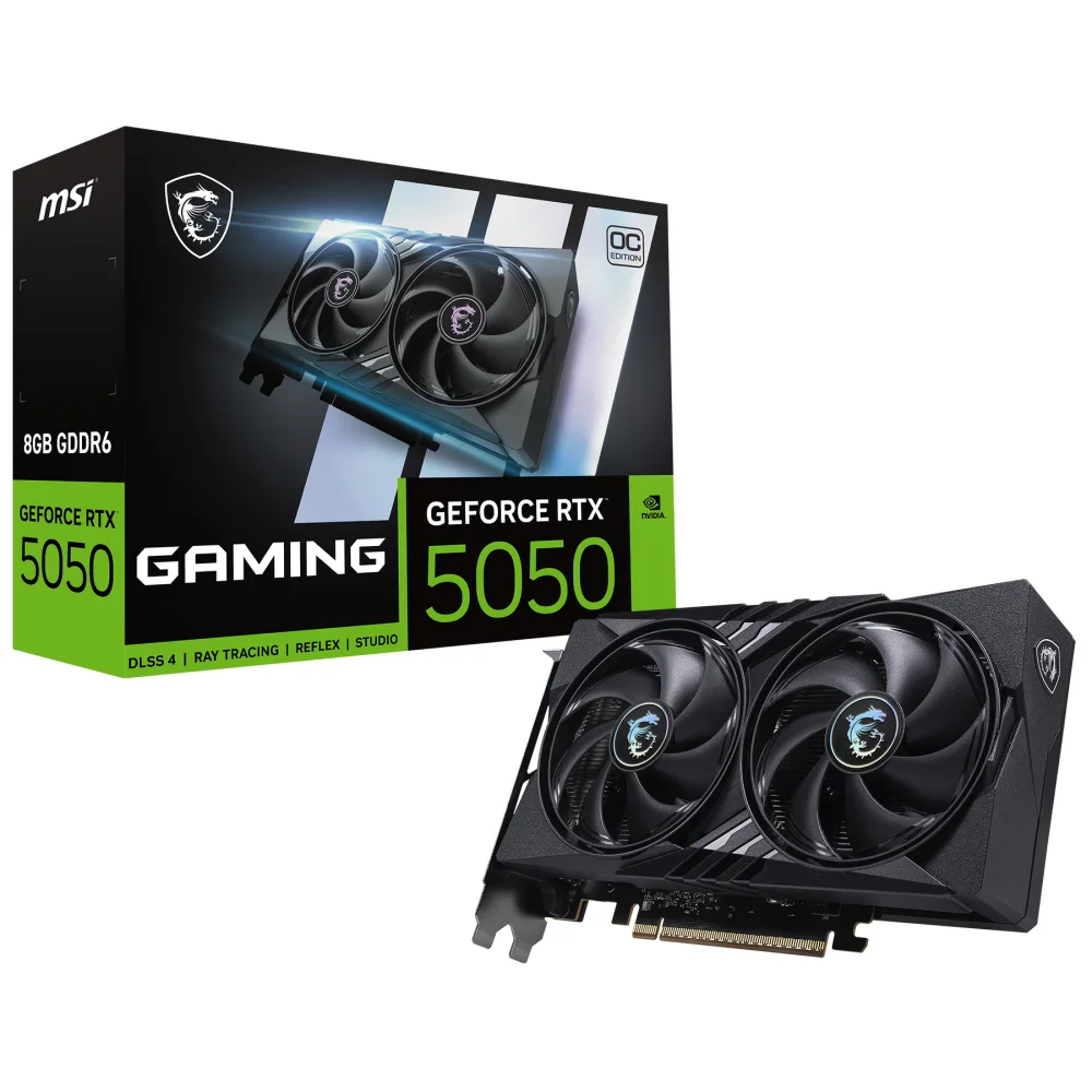 MSI VGA GEFORCE RTX 5050 8G GAMING OC 8GB GDDR6 128B DX12