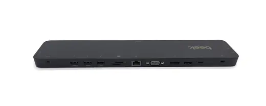 BEEK BA-DCK-UC11 11 in 1 USB Tip C Docking Station, 1 x USB-C PD 100W, 1 x RJ45 Gigabit Ethernet, 3 x USB 3.0 5G veri