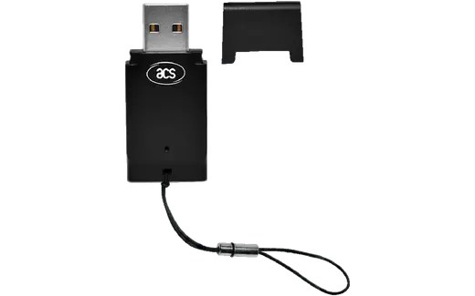 ACS ACR39T-A1 Temaslı Eimza Akıllı Kart Okuyucu USB Type-A görseli 3
