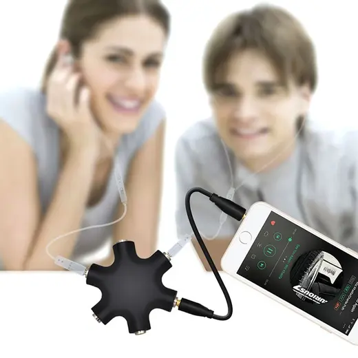 POWERMASTER PM-24172 6LI 3.5MM STEREO AUX ÇOKLAYICI alternatif görünüm