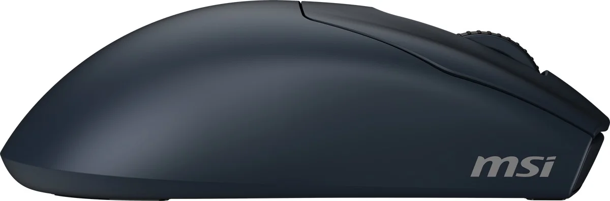MSI FORGE GM340 W NAVY Kablosuz Oyuncu Faresi (6200 DPI, 2.4GHz / BT, PAW-3327)