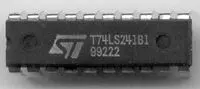 SCHUKAT 74LS241 OCT.BUF./DRIVER 3-STATE OUTPUT
