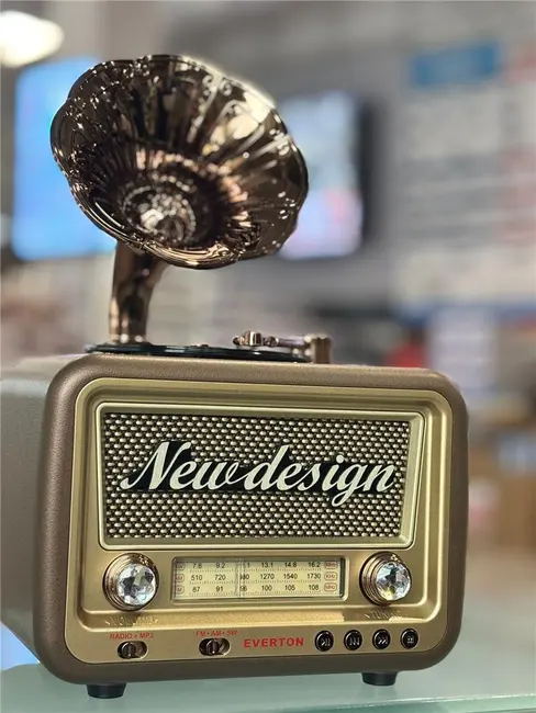 Everton Rt-609 Bluetooth Fm-Usb-Tf-Aux Şarjlı Nostaljik Radyo alternatif görünüm