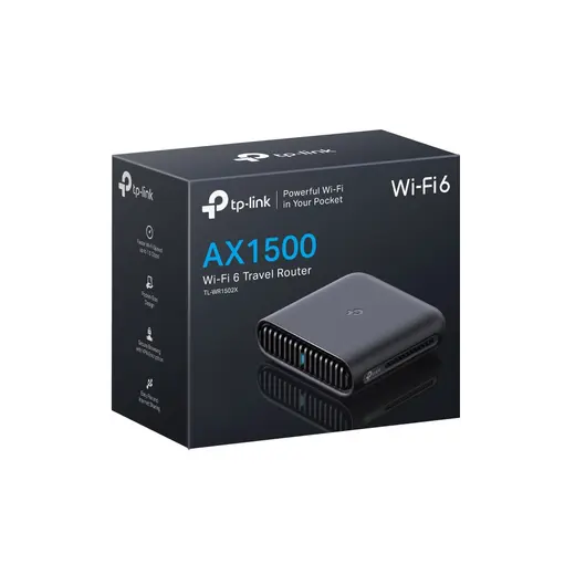 TP-LINK TL-WR1502X Wıfı6 AX1500 Taşınabilir Router görseli 1